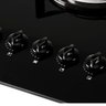 Cooktop Nardelli Nv5 Vidro Preto/flange Inox Bivolt - 2