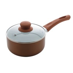 Conjunto de Panelas Com Revestimento Cerâmico Rosé 5 Peças Lyor - 5