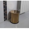 Lixeira Dourada em Aço Inox 3L para banheiro – By Fineza - 4