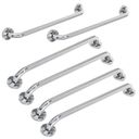 Ver imagem 1 de Alça de Apoio Barra Inox Kit 6 Unidades 70cm 80cm Deficiente Cadeirante Idoso
