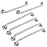 Alça de Apoio Barra Inox Kit 6 Unidades 70cm 80cm Deficiente Cadeirante Idoso - 1