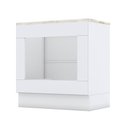 Ver imagem 1 de Balcão Forno de Embutir Nova York Branco com Tampo Calcare – Henn