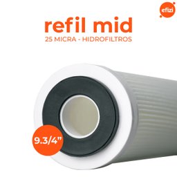 Refil Filtro Mid 9.3/4" 25 Micra Hidrofiltros - 2