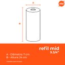 Ver imagem 3 de Refil Filtro Mid 9.3/4" 25 Micra Hidrofiltros
