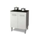 Ver imagem 1 de Balcão de Cozinha para Cooktop 4 Bocas com 2 Portas Nauru