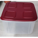 Ver imagem 2 de Tupperfresh Quadrado 1,5 Litros Tampa Marsala Tupperware
