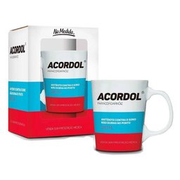 Caneca Porcelana Premium - Remédio Acordol - 1