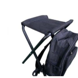 Banqueta Spacio Dobrável Com Mochila Acoplada Compacta Leve