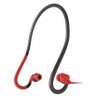 Fone de Ouvido Leadership Sports Runner com Microfone Vermelho - 1