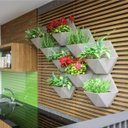 Ver imagem 3 de Vaso de Parede Favo 30cmx35xm Japi