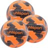Kit C/ 3 Bolas Uhlsport Attack Campo +glue 0% Água - 1