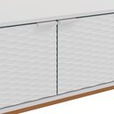 Ver imagem 5 de Rack Kappesberg 3 Portas 3d Branco 136cm