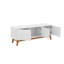 Ver imagem 6 de Rack Kappesberg 3 Portas 3d Branco 136cm