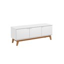 Ver imagem 1 de Rack Kappesberg 3 Portas 3d Branco 136cm