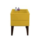 Ver imagem 6 de Mesa de Cabeceira Penteadeira Mesa Lateral de Apoio Amarelo Laca