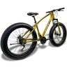 Bicicleta Fat Bike Gtr-x Aro 26 Freios Disco Alumínio Shimano Quadro 17 Dourado - 3