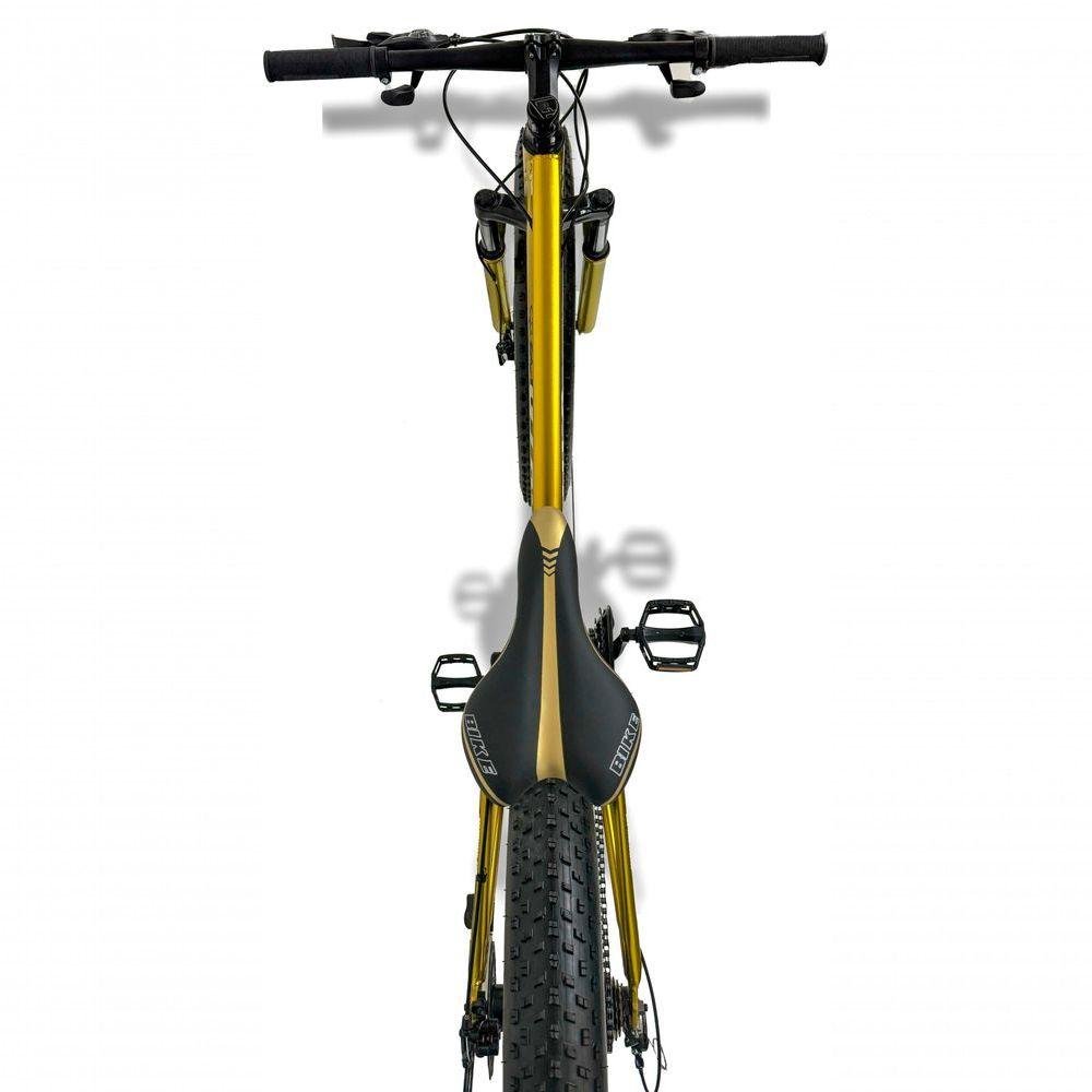 Bicicleta Fat Bike Gtr-x Aro 26 Freios Disco Alumínio Shimano Quadro 17 Dourado - 2