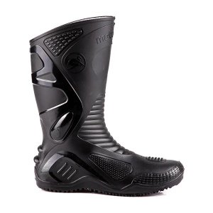 Bota de PVC Motoqueiro Impermeável Motosafe Preta
