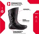 Ver imagem 5 de Bota de PVC Motoqueiro Impermeável Motosafe Preta