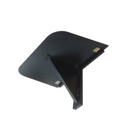 Mesa Dobrável de Apoio Suspensa de Parede Cozinha Escrivaninha para Notebook Preto - 7