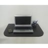 Mesa Dobrável de Apoio Suspensa de Parede Cozinha Escrivaninha para Notebook Preto - 5