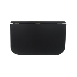 Mesa Dobrável de Apoio Suspensa de Parede Cozinha Escrivaninha para Notebook Preto - 2