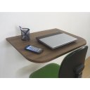 Ver imagem 4 de Mesa Dobrável de Apoio Suspensa de Parede Cozinha Escrivaninha para Notebook Cor Versati