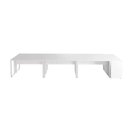 Ver imagem 5 de Plataforma Trabalho 1,20m P/ 6 Pessoas com Armário F5 Office Cor:branco