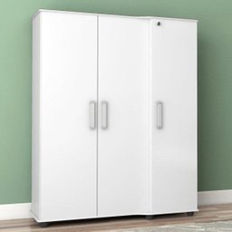 Armário Multiuso 3 Portas com Chave 1001 JB Bechara - 1