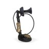 Telefone Vintage Clássico Antigo Discar com Fio Resina 29Cm - 2