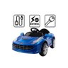Carro Eletrico Infantil Ferrari Bang Toys 6v Azul - 2
