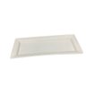 Travessa de Porcelana Retangular Branca 33 X14 Cm - 1