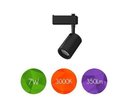 Ver imagem 2 de Spot Led 7w 6000k para Trilho Eletrificado Bivolt Preto