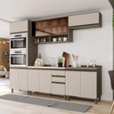 Ver imagem 1 de Cozinha Modulada Completa 05 Peças 100% MDF com Torre Quente Connect