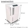 Desumidificador de Ar Antimofo | Desidrat New Plus 1500 - 220v - 7