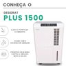 Desumidificador de Ar Antimofo | Desidrat New Plus 1500 - 220v - 2