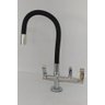 Torneira Flexivel de Mesa Samer Metais com Saída para Purificador de Agua Tubo Preto - 6