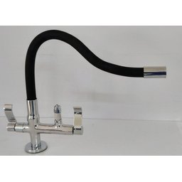 Torneira Flexivel de Mesa Samer Metais com Saída para Purificador de Agua Tubo Preto - 5