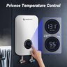 Aquecedor de Água Elétrico Amzchef 9000w sem Tanque com Display Led (branco) - 4