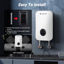 Ver imagem 6 de Aquecedor de Água Elétrico Amzchef 9000w sem Tanque com Display Led (branco)