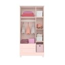 Ver imagem 5 de Guarda Roupa Infantil Doce Sonho 3 Portas 2 Gavetas Mdp Qmovi