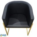 Ver imagem 4 de Cadeira Gold Estofado Várias Cores Base Aço Champagne - Datelli Design