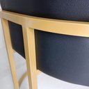 Ver imagem 7 de Cadeira Gold Estofado Várias Cores Base Aço Champagne - Datelli Design