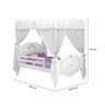 Cama Infantil Princesa Encantada Clean com Dossel e Grade de Proteção - Pura Magia - 4