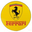 Ver imagem 1 de Luminoso de Parede Ferrari Amarelo Retrô Vintage Bar, Garagem, Churrasqueira,marcas de Carro,oficina