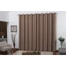Cortina Blackout 5,00 x 2,80 Corta Luz em Marrom Claro - 1