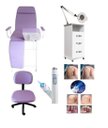 Ver imagem 1 de Kit Maca Podologia Roxa Mocho Exaustor com Luminária Armário 3 Gavetas Brindes Fiscomed Kit Cadeira 