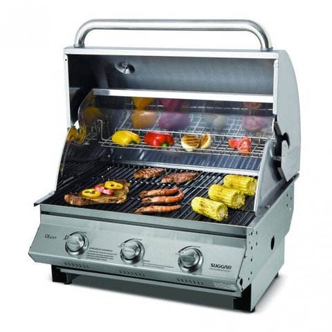 Churrasqueira para Bancada em Inox A Gás Suggar
