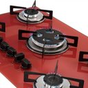 Ver imagem 2 de Cooktop 5 Bocas À Gás com Tripla Chama Superautomático Suggar Bivolt