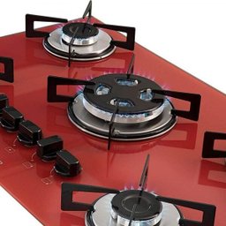 Cooktop 5 Bocas À Gás com Tripla Chama Superautomático Suggar Bivolt - 2 Cooktop 5 Bocas À Gás com Tripla Chama Superautomático Suggar Bivolt - 2